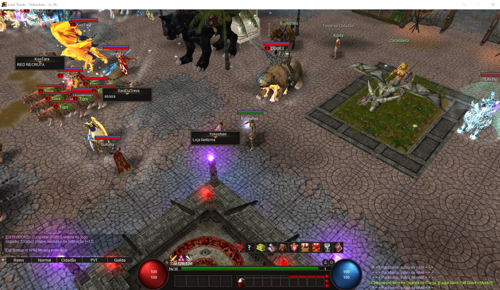 Conceito artístico mostrando uma cidade medieval fantástica que evolui ao longo do tempo no jogo With Your Destiny